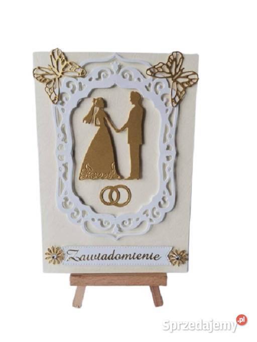 Zawiadomienia Ślub Para Młoda Złączona W Koronce Poznań