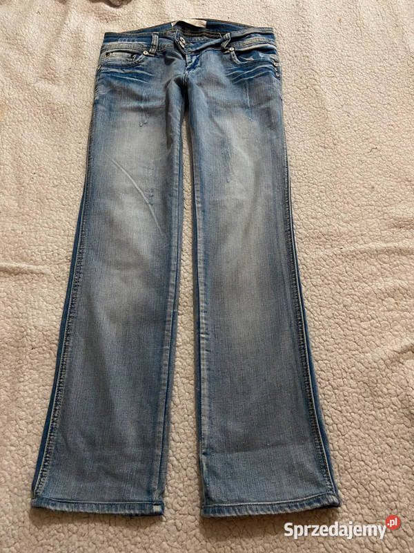 Jeansy vintage Avant Garde niebieski Bałucz