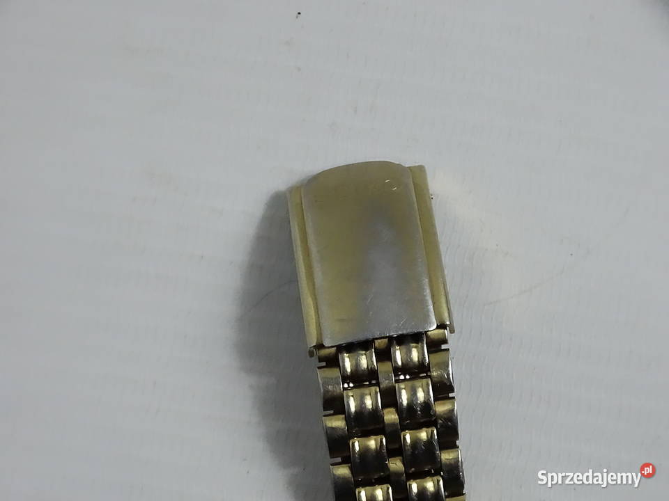 Zegarek SEIKO Quartz Vintage Złoty Tank 7N335A00 lubelskie Biłgoraj sprzedam