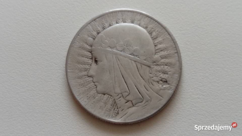 Moneta 5 1933 r Polonia Srebro
