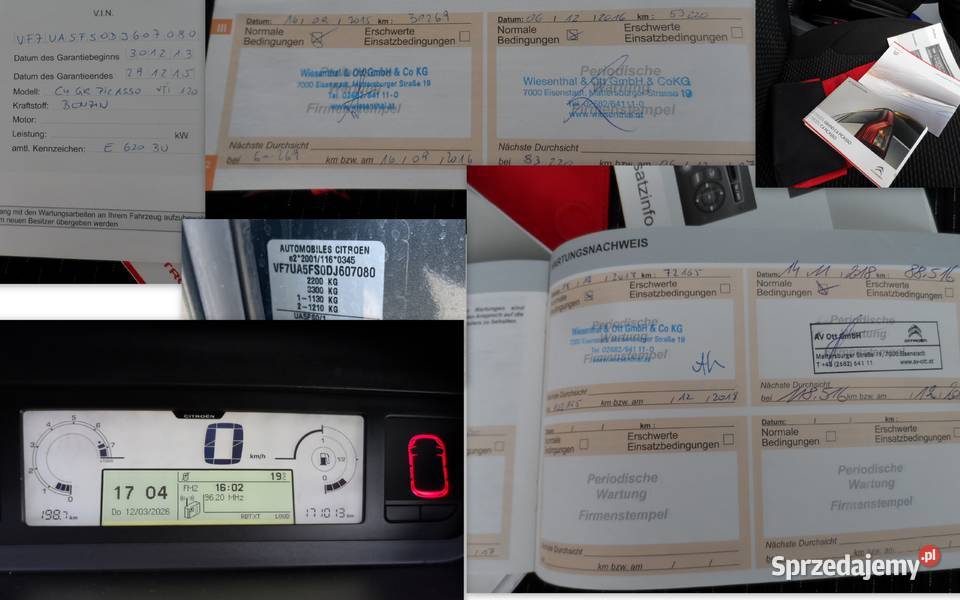Citroen C4 Grand Picasso c4 grand Picasso 16 VTI sprzedam