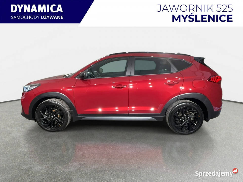 Hyundai Tucson VAT 23 Nline 16TGDI 177 DCT 2020 ASR (kontrola trakcji) Myślenice