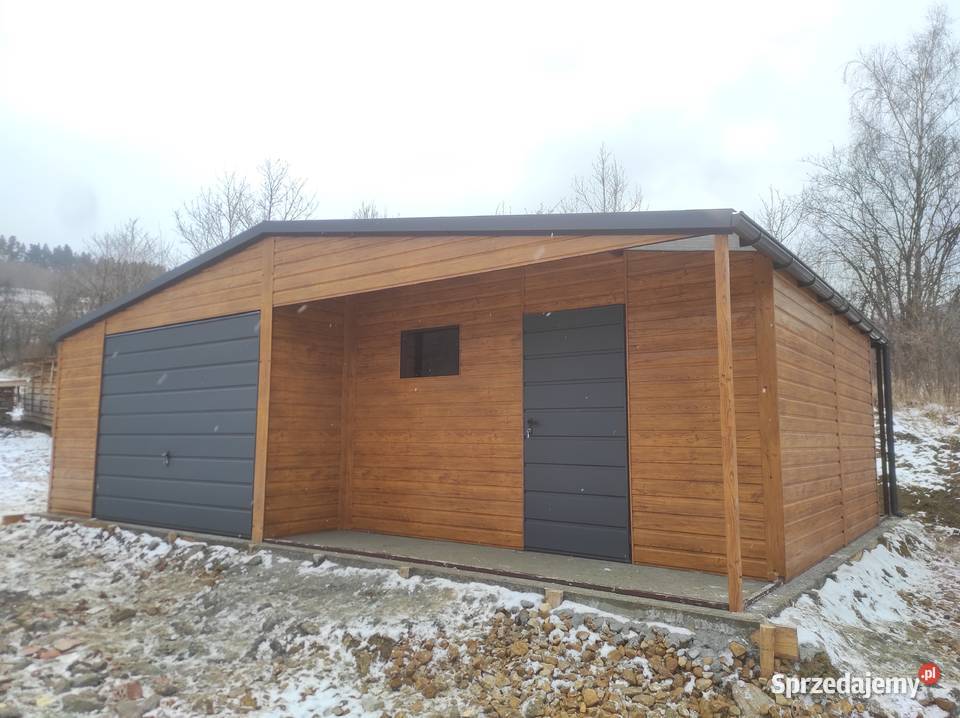 Garaż blaszany 4x6 Mocna Konstrukcja Wiata Hala Krasnystaw
