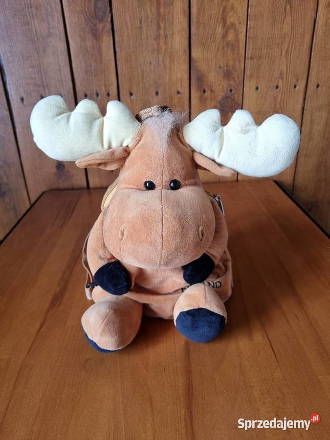 Maskotkowy plecak Łoś Warszawa