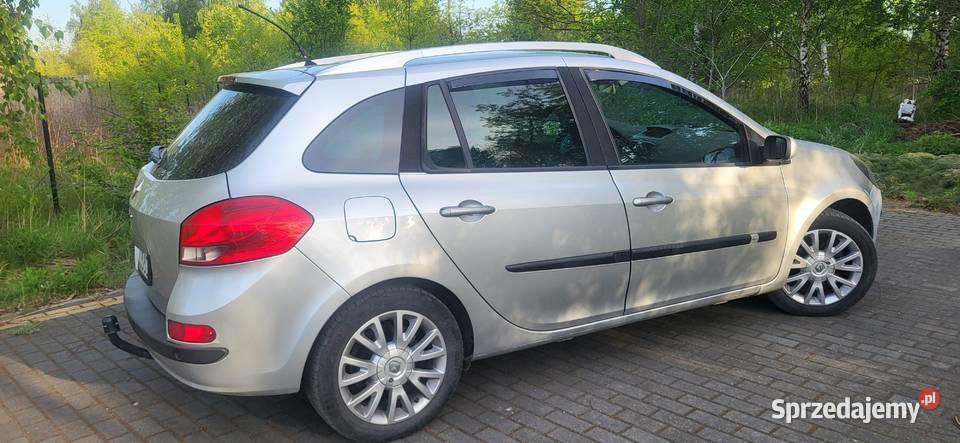 Renault Clio III 11 2009r z instalacją gazową gniazdo AUX Koluszki sprzedam