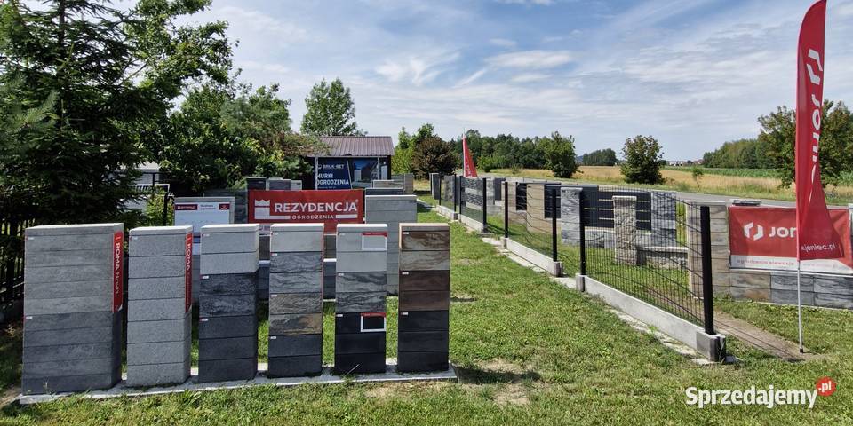 Ogrodzenia betonowe JONIEC pustaki bloczki Piotrowiec