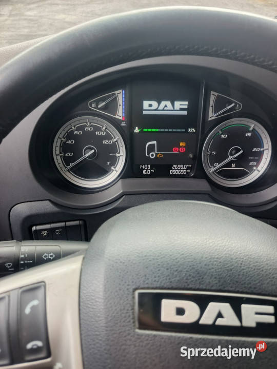 DAF XF530 SSC Standard Nowe wtryskisprzęgło elektryczne szyby Chełm