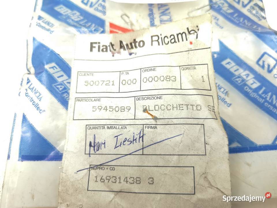 OBUDOWA ZAMKA PRAWY PRZÓD FIAT DUNA 8690 UNO lubelskie sprzedam