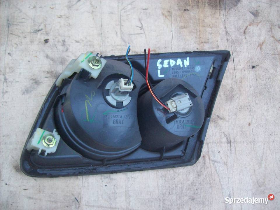 Mazda 6 Sedan Lampa w klape tylnej klapy tylna mazowieckie