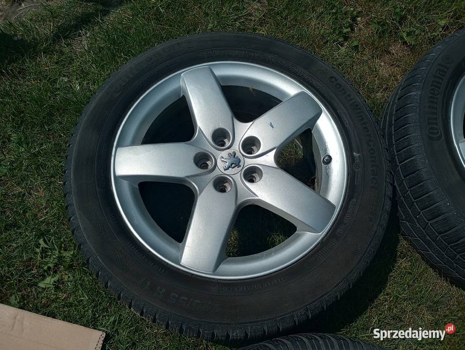 Alufelgi Peugeot 17 5x108 Oryginalne Felgi Koła i felgi Chodecz