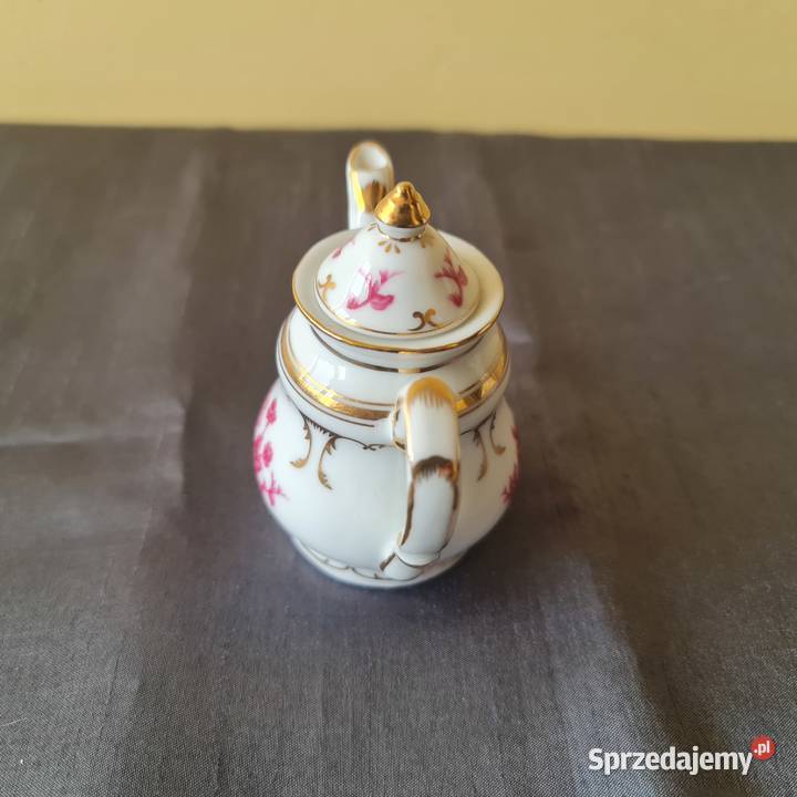 Mały porcelanowy dzbanuszek dekoracyjny Warszawa