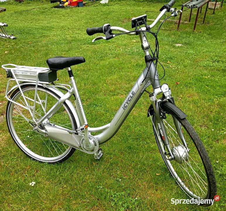 Rower elektryczny damka icycle 36v48v 250w koła