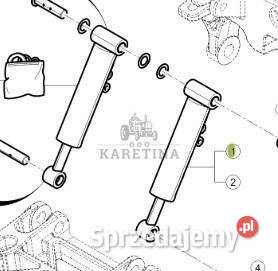 CLAAS Axion 850 Hexashift A30 Siłownik Jastrzębniki