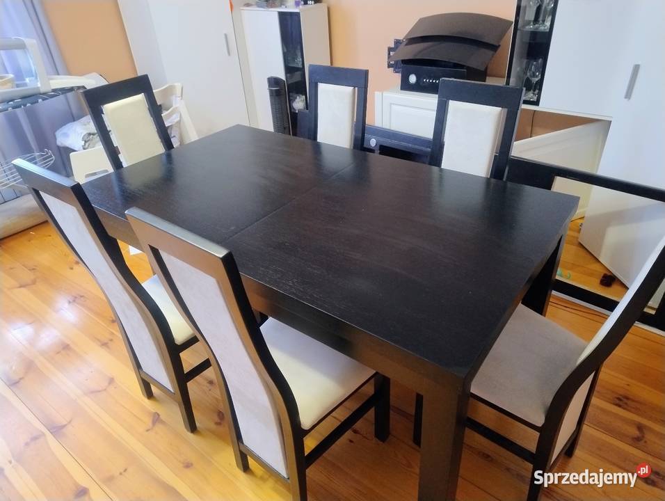 Stół kuchenny z krzesłami Czarnocin