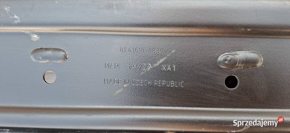 MAN TGS TG3 TGX STOPIEŃ ZDERZAKA ŚRODEK POSZYCIE Bieleń sprzedam