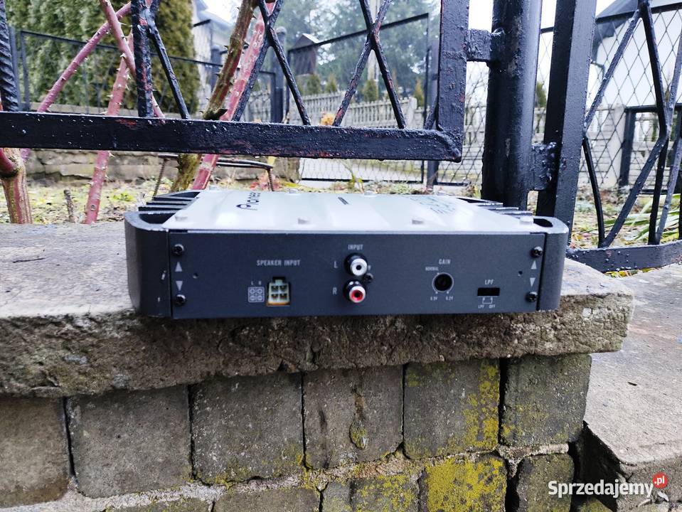 Wzmacniacz samochodowy 2 kanałowy Pioneer GMX372