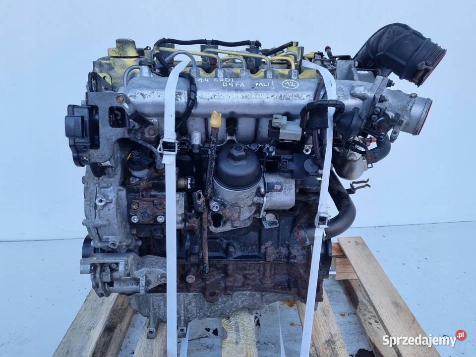 SILNIK KOMPLET Hyundai Getz 15 CRDI pali 130 osobowe lubelskie Rudka