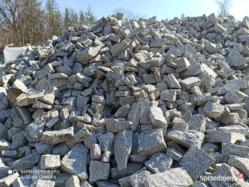 Grys Granitowy Kamień ozdobny 816 Szary Dom i Ogród Oświęcim