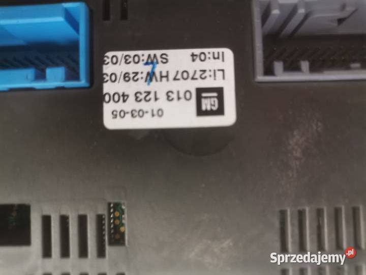 OPEL CORSA C PANEL NAWIEWU 13123400 Rok produkcji 2005 Nowy Sącz sprzedam