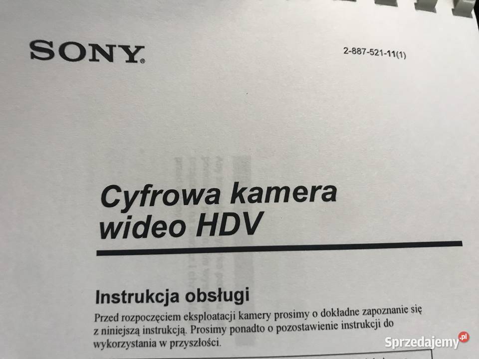 Instrukcje obsługi kamer cyfrowych Nowa Sól