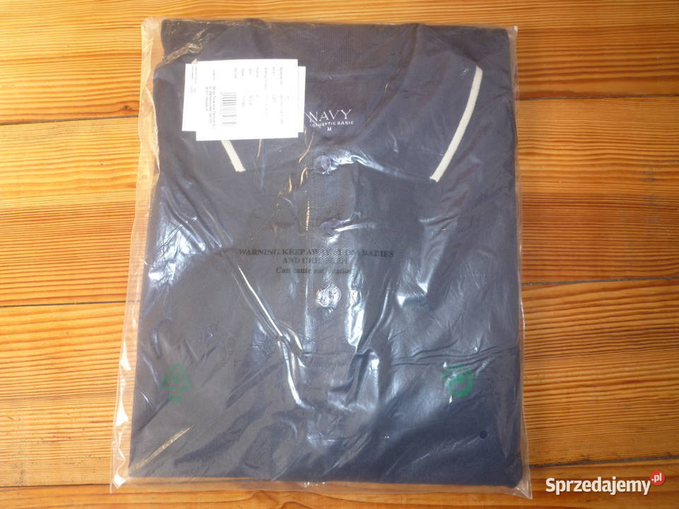 NOWE koszulki polo firmy NAVY z długim rękawem Żyrardów