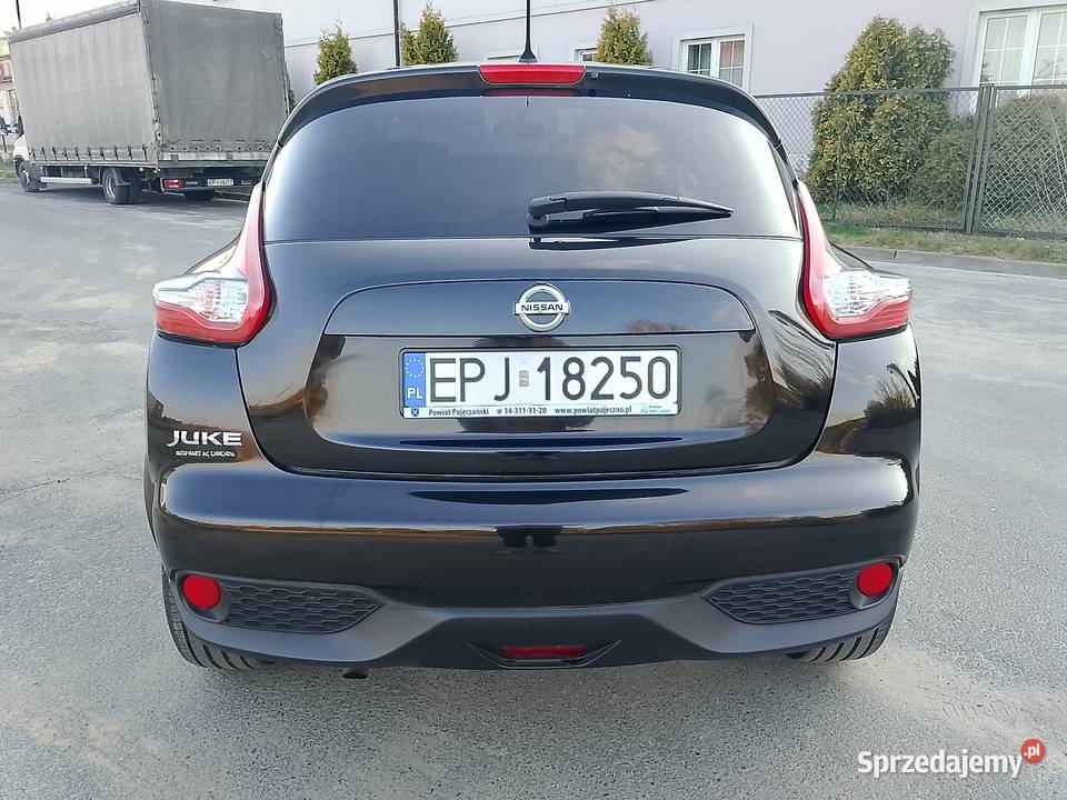 Nissan Juke przebieg 58000 Benzyna Manual Kamera Pajęczno