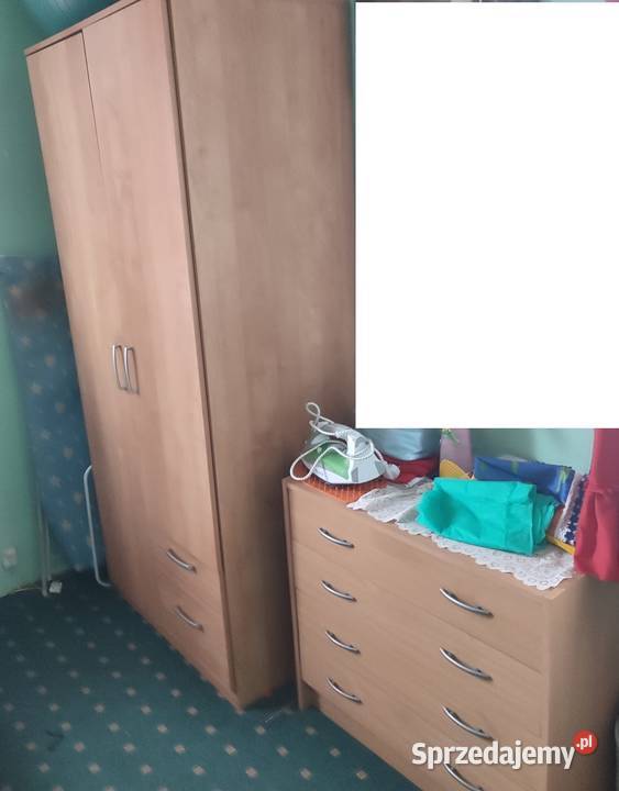 Szafa i komoda z szufladami Zielona Góra