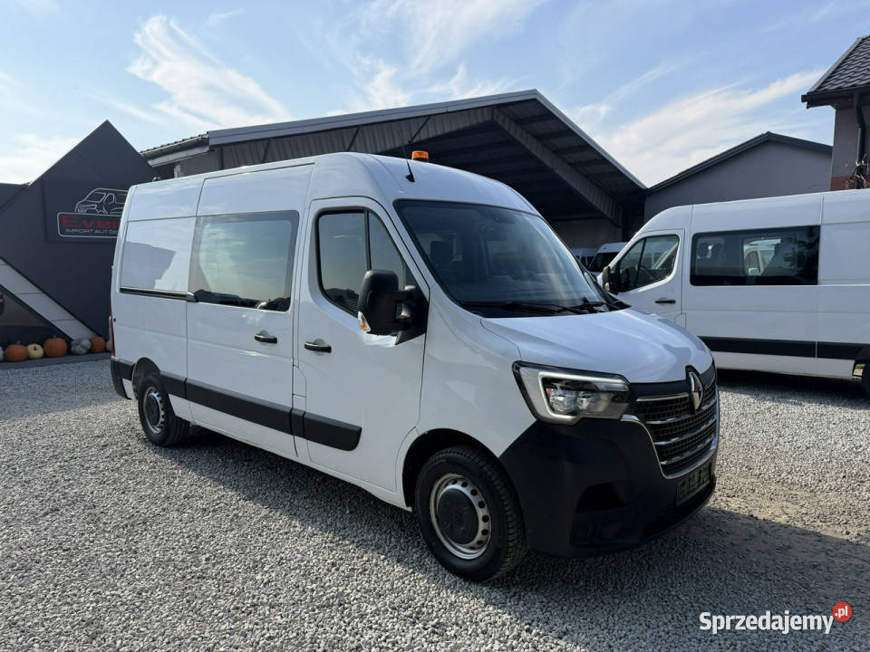 Renault Master L2H2 średniak 7osobowy lift nieuszkodzony Warszawa