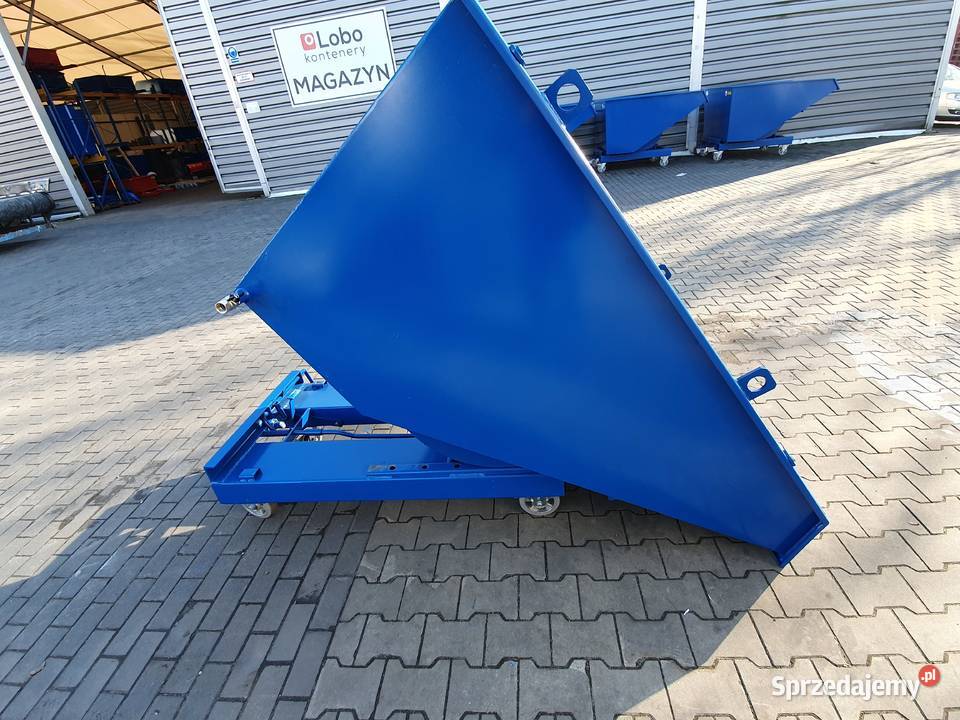 Kontener metalowy do wózka widłowego 1100 Litrów Bytom