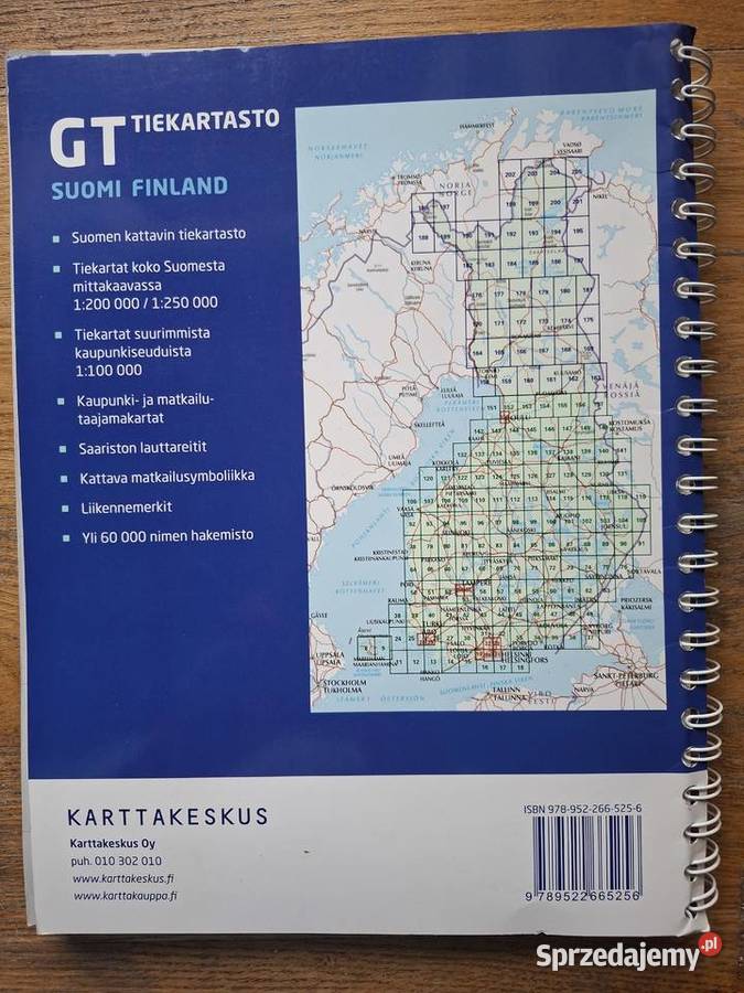 Suomi Finland Road Atlas 1 100 000 1 200 000 Kraków