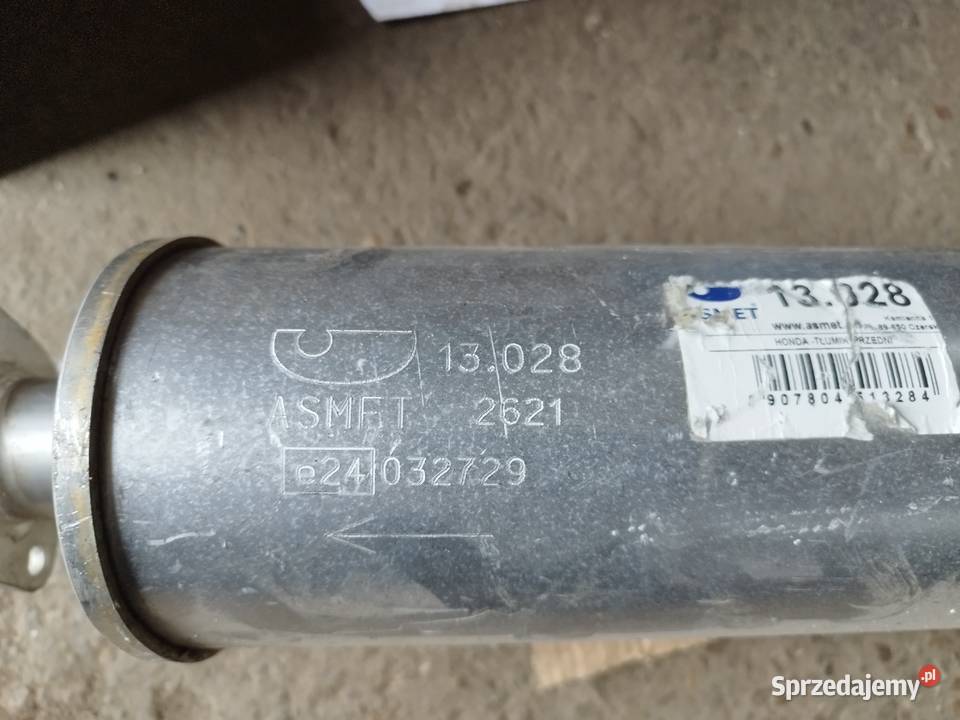 TŁUMIK ŚRODKOWY BEZ RURY HONDA CIVIC VII 0005 14 osobowe podkarpackie Jasło