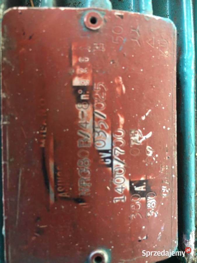 Silnik 03525kw 1400700 obrotów 380v Pabianice