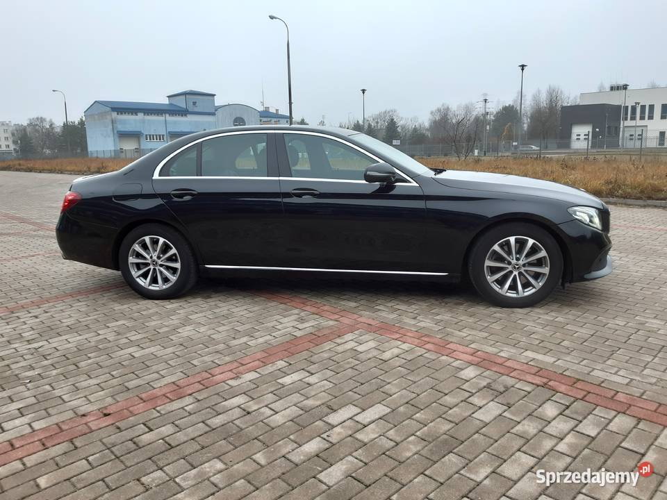 Mercedes E220 4Matic Salon serwis ASO wspomaganie kierownicy podlaskie Białystok