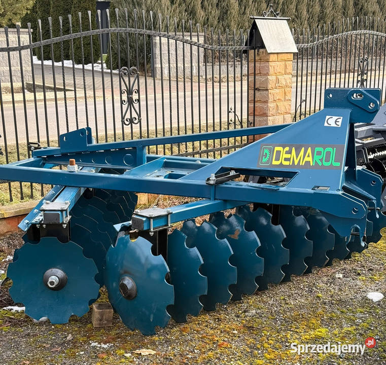 Brona talerzowa masywna konstrukcja talerzówka Głubczyce