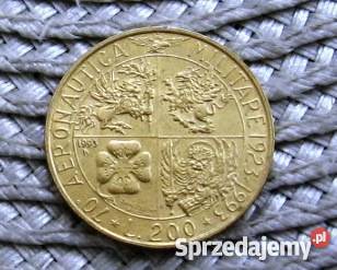 Włochy 200 Lirów 1993r Kalisz