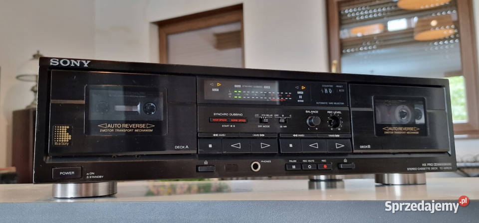 Magnetofon catette deck SONY TC WR 570 TCWR570 Międzychód sprzedam