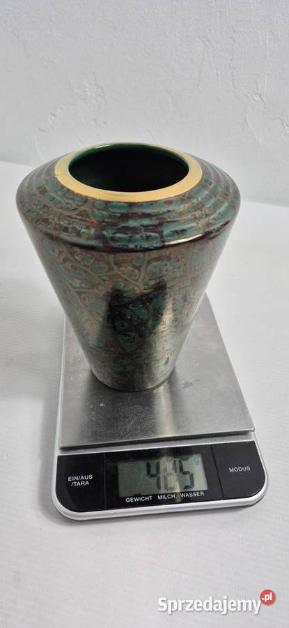 Designerski Wazon Ceramiczny Vintage MidCentury Biłgoraj sprzedam