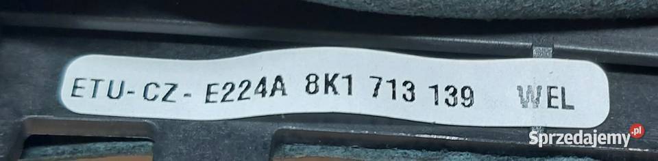 MIESZEK GAŁKA ZMIANY BIEGÓW AUDI A4 A5 8K1713139