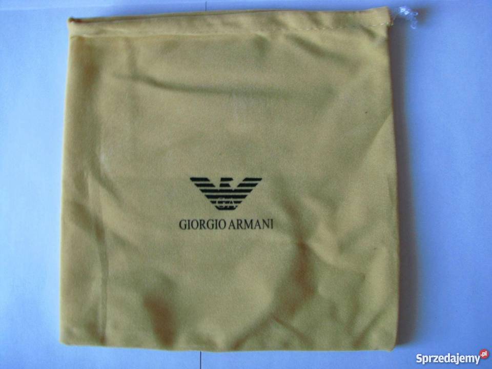 Giorgio Armani skórzany pasek klamra automat Gubin