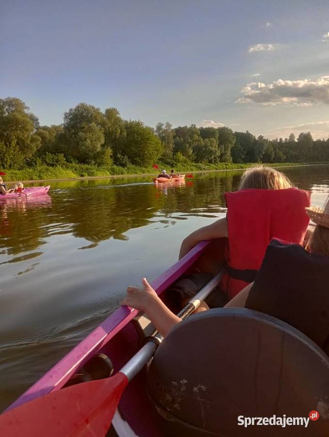 Kajaki rzeką Bug majówka sprzedam