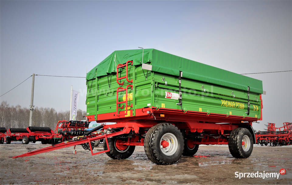 Przyczepa PRONAR PT606 6t PT608 610 paletowa warmińsko-mazurskie Pasłęk