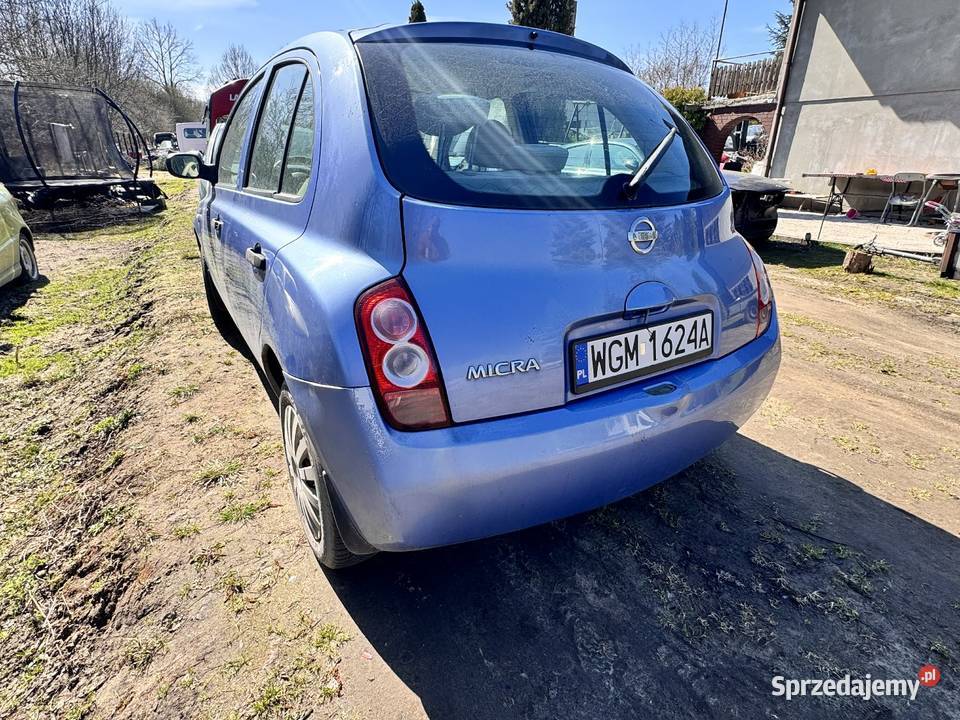 Nissan Micra 12 benzyna 2006r uszkodzony