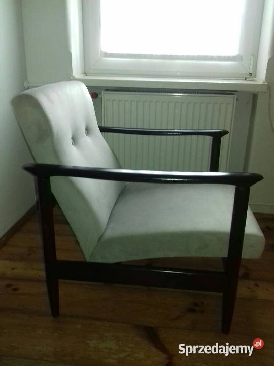 Fotel GFM142 proj EHOMA 1969 r klasyka polskiego dolnośląskie sprzedam