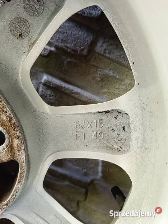 Alufelgi Opel 4 sztuki z oponami 15 5x110 6Jx15