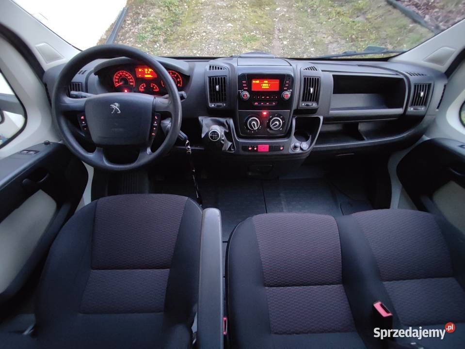 Peugeot BOXER Salon Klima 7os Brygadówka 198800km mazowieckie