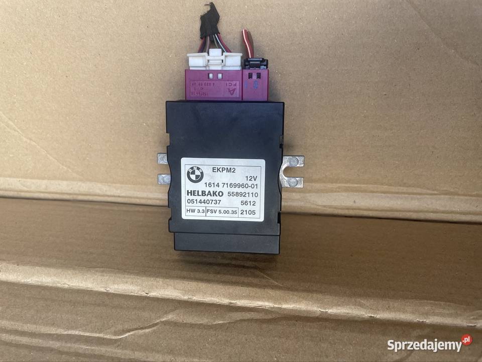 7169960 moduł sterownik pompy bmw 3 e90 e91 e87