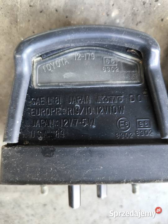 Lampy corolla e8 e80 1986 lusterko lusterka Pozostałe Dąbrowa Górnicza