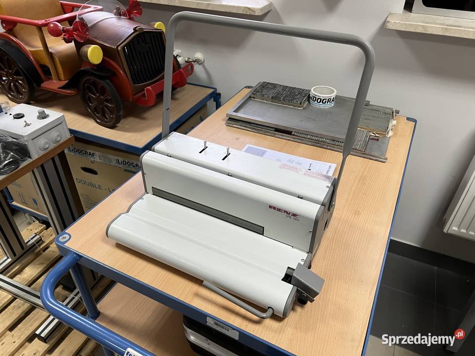 Bindownica RENZ SPB 360 spirala wkręcana