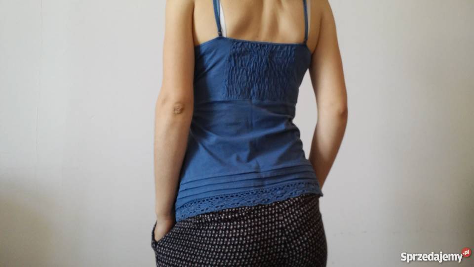 bluzka letnia bez rękawa Bluzki i koszule Moda i Styl śląskie