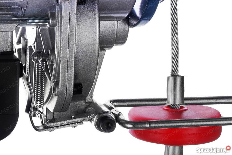 DŻWIG budowlany wyciągarka linowa udźwig 400 Magazynowanie Poczesna